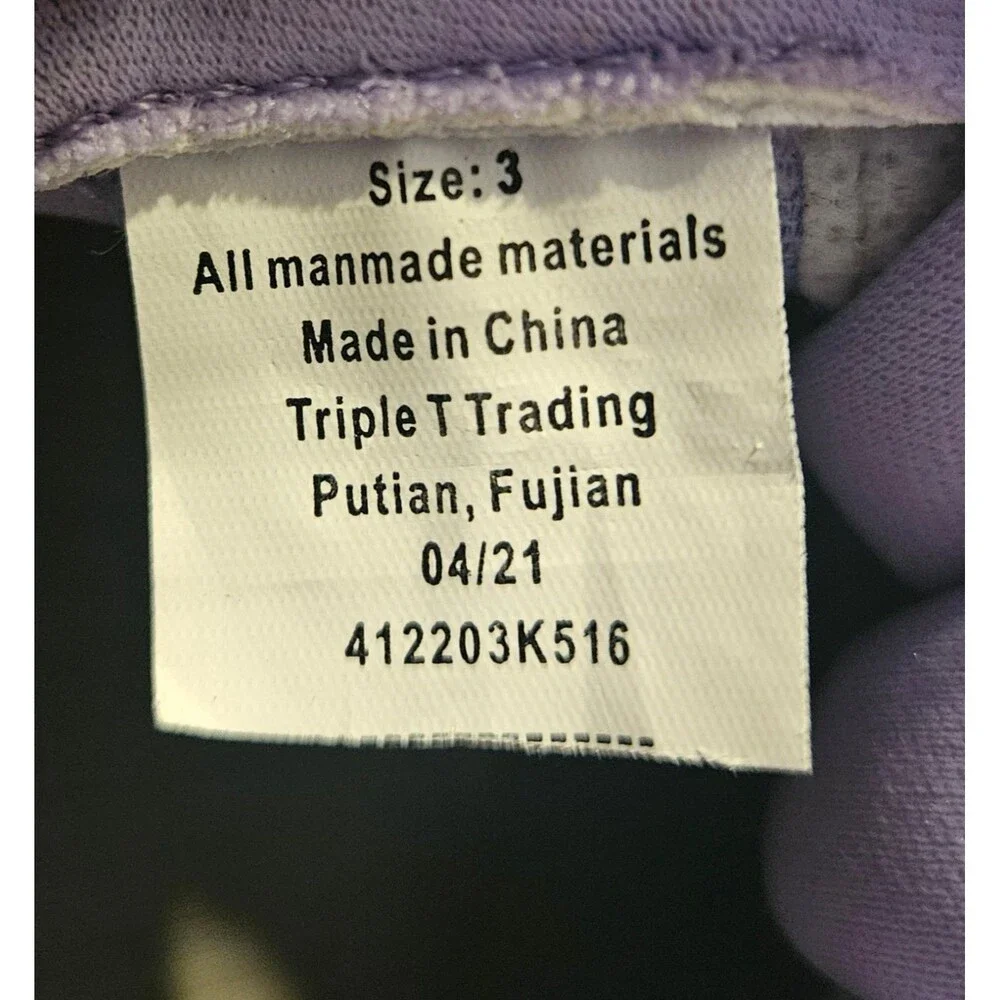 Kids Girls Purple Northside Water Shoes Size 3